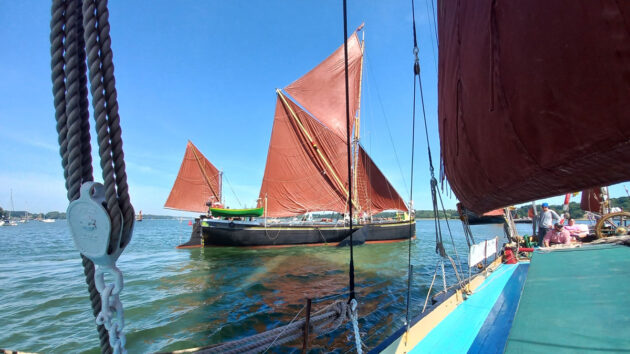 The 63rd Pin Mill barge match 2025