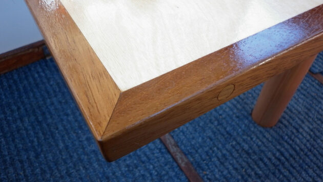 A cockpit support table