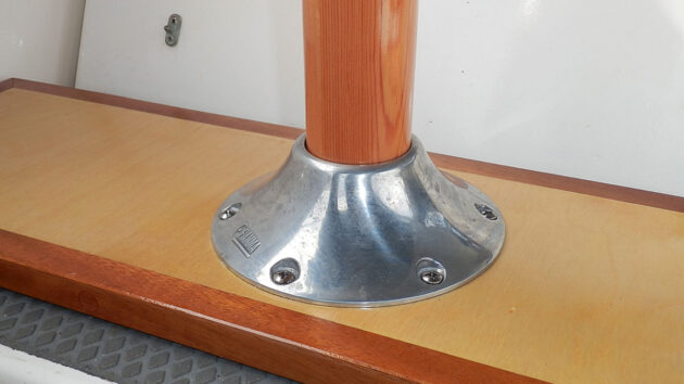 A pedestal mount