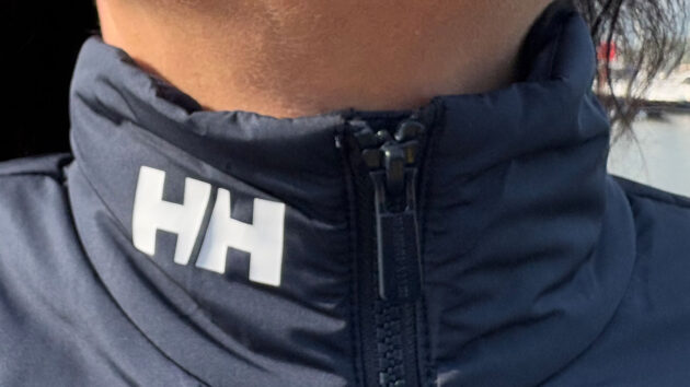 The collar of the Helly Hansen Crew Insulator Jacket