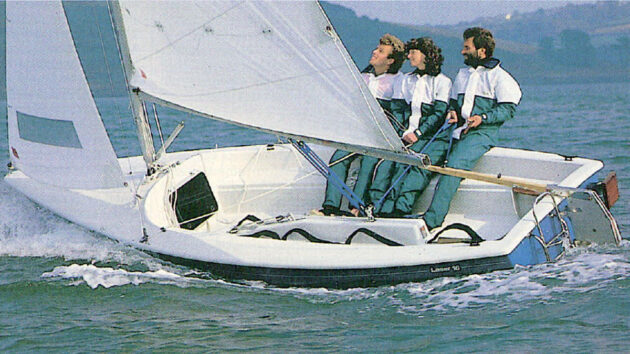 Laser 16 trailer sailer boat test - from the December 1987 issue of Practical Boat Owner