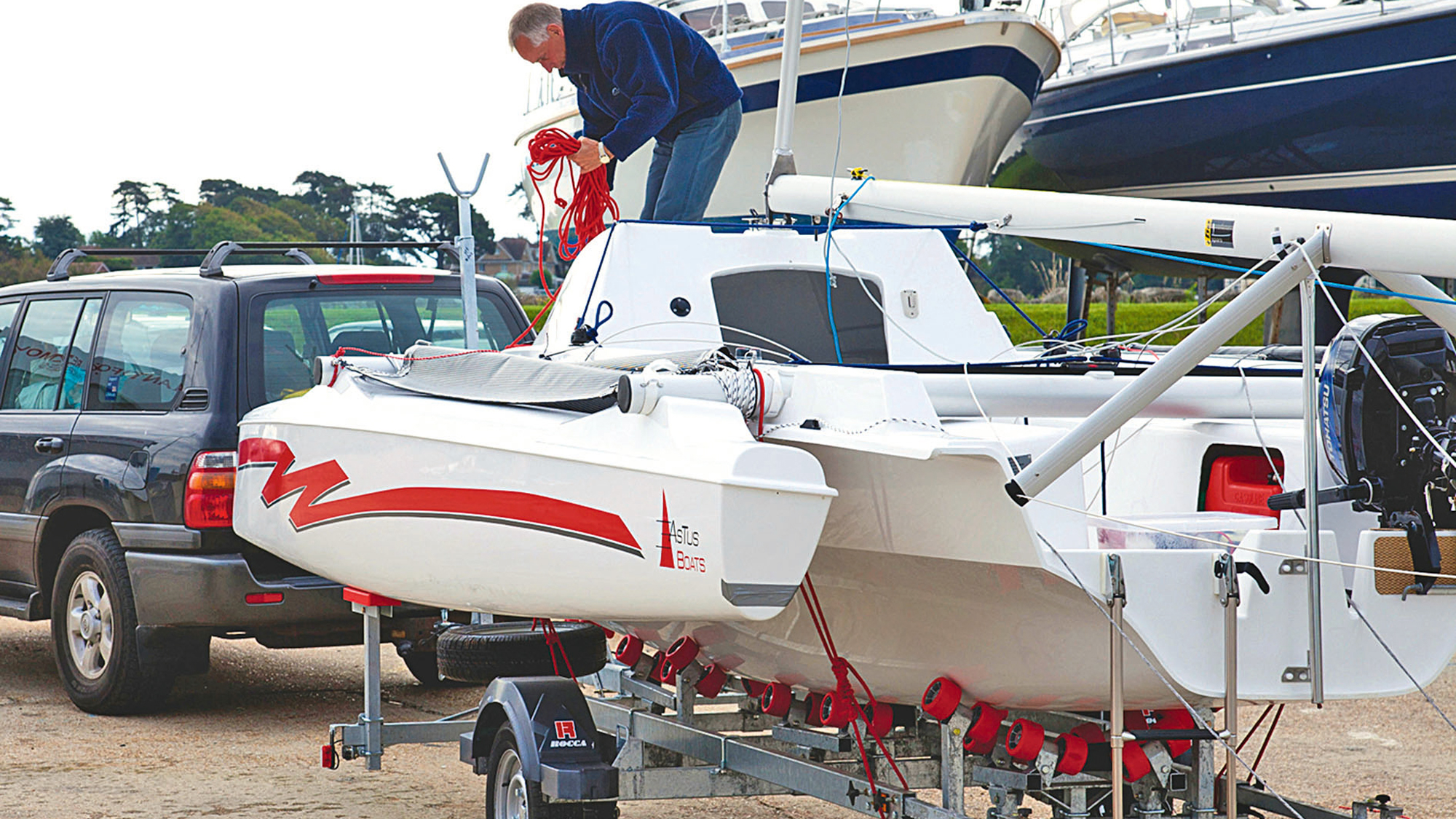 Boats on Wheels: How we started a trailer-sailer selling business