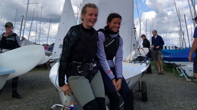 As a dinghy sailor, Turner has represented Great Britain as an able-bodied and a disabled athlete. Credit: Jazz Turner