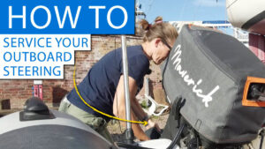 How to service your outboard steering