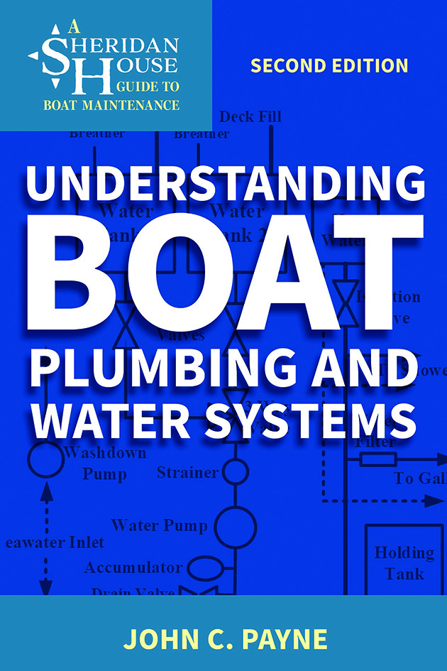 Book jacket for Understanding Boat Plumbing and Water Systems (2nd edition) by John C Payne