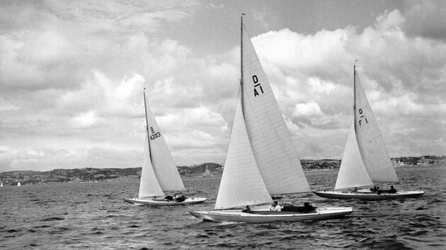 London Olympic Games 1948 regatta in Torbay. Credit: PA Images/Alamy