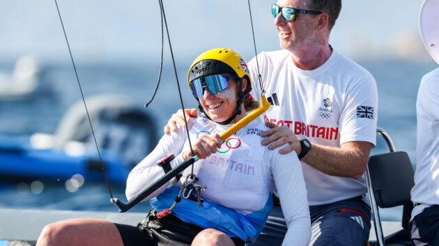 kite surfer Ellie Aldridge who was helped with Royal Yachting Association pathways