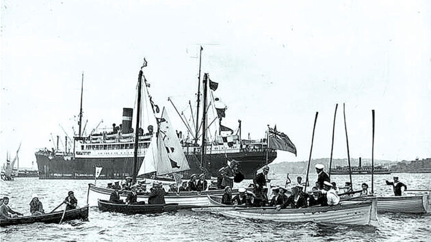 Dinghies and the Boat Racing Association were not part of the YRA until 1921. Credit: History collection 2016/Alamy