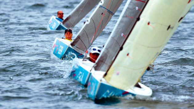 sailors racing on boats. Many were helped through Royal Yachting Association pathways