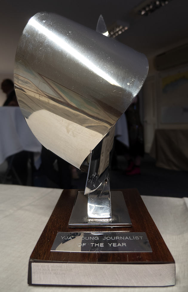 The YJA Young Journalist of the Year Award