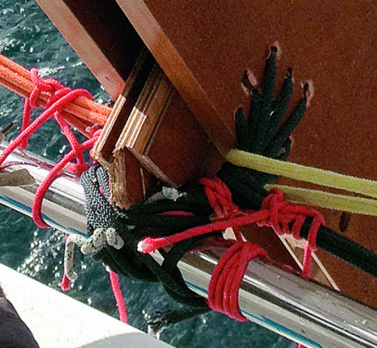 200 miles offshore with no rudder: How four sailors built a jury rudder ...