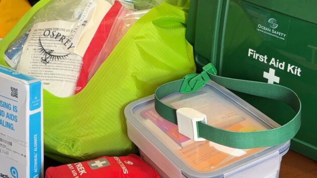 A glimpse of the Shenavall crew's extensive medical kit