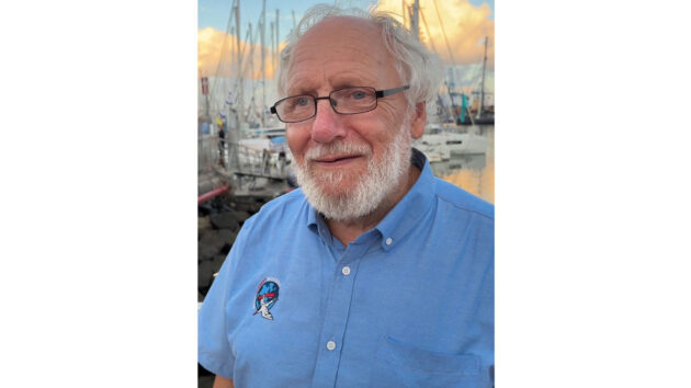 Ocean sailor and celestial navigation guru Peter "Stokey" Woodall