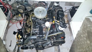 The top-end engine rebuilt and installed on the Chaparral 2550 SX, Soul Rebel. Photo: Drew Maglio.