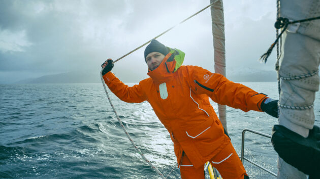 Henri-Lloyd’s Elite offshore oilskins. Credit: Henri Lloyd