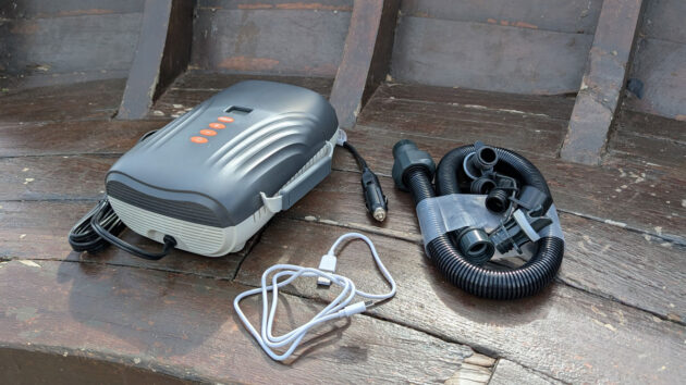 Meridian Zero Air NRG 4000 air pump and attachments