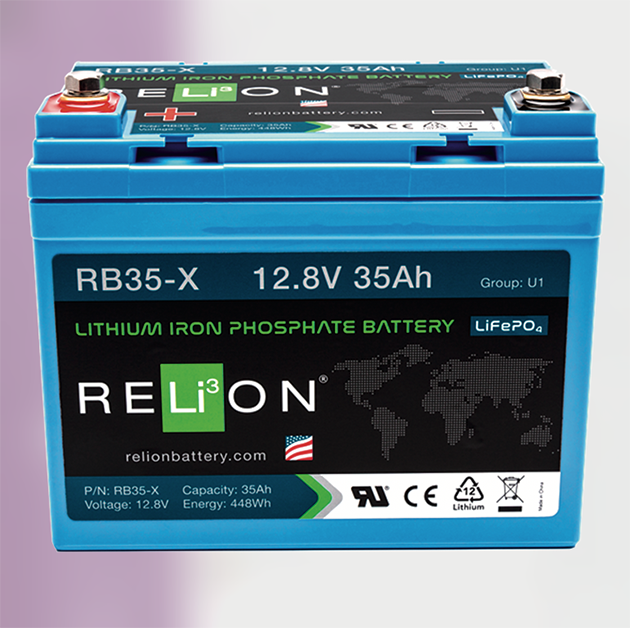 A lithium-ion battery