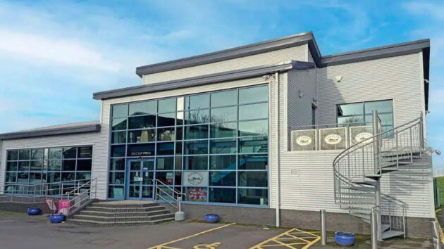 A building which sells marine gear