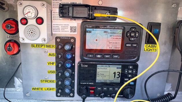 The navigation station on Big C