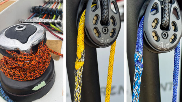 Visitors will be able to get hands on with gear, like Marlow Ropes innovative Excel Fusion+ line which ‘simplifies splicing’. Credit: Marlow Ropes