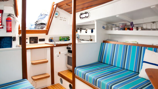 Saloon of a Golant Yawl