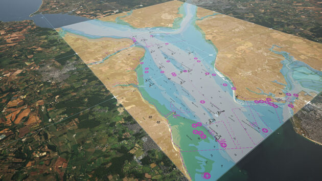Artwork to illustrate the new S-100 framework. Credit: UK Hydrographic Office