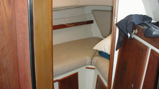 A berth on a yacht