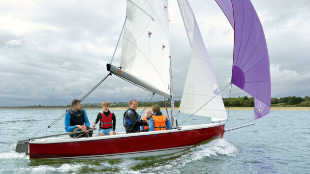 Wayfarer weekender family boat test: Out comes the spinnaker
