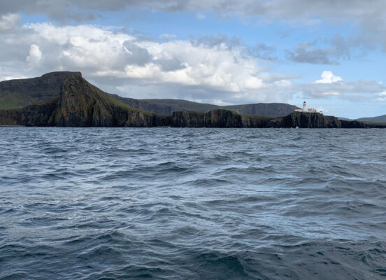 The sea can be veryconfused around Neist Point. Credit: Michael Skidmore