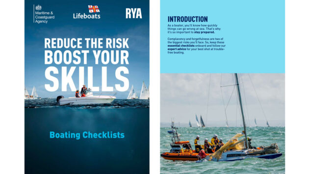 Reduce risk and boost skills campaign checklist by the Coastguard, RNLI and RYA