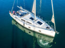 A boat bow thruster being used to manoeuvre a yacht