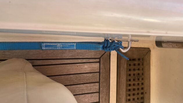 A jackstay or attachment point for a tether can be retrofitted. Credit: Future Plc