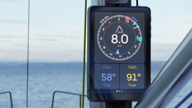 An instrument display from the Orca Navigation System