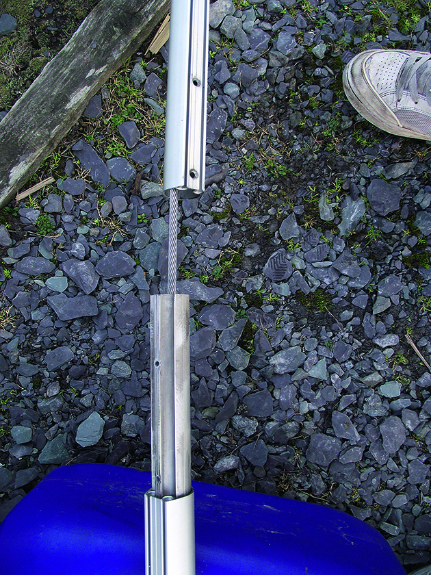 Sections of a furler