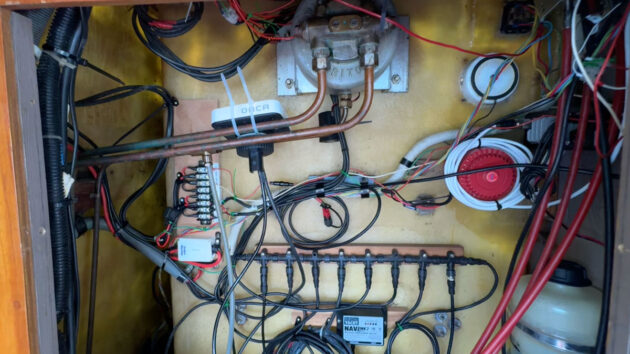 An Orca navigation system installed in a boat