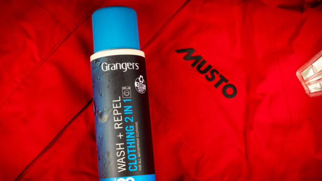 Musto and GORE-TEX both recommend using Grangers Performance Wash to care for waterproof gear