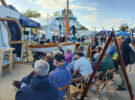 A skills demonstration on the Wooden Boat Stage at the Southampton International Boat Show 2025. Credit: British Marine
