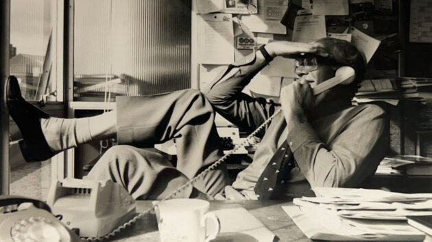 George Taylor, co-founder and second editor of Practical Boat Owner magazine. Credit: Image courtesy of George's family