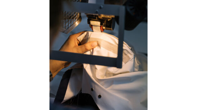 Henri Lloyd's repair service. Credit: Henri Lloyd