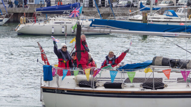 The Merlin was the first design that Westerly successfully created a 3 cabin yacht in just 27 feet of deck length. Credit: Frances Underwood/Alamy