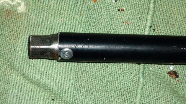 A tool for work on a boat stuffing box