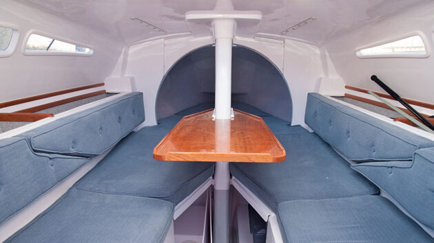 Accommodation on a Corsair Dash 750 trimaran