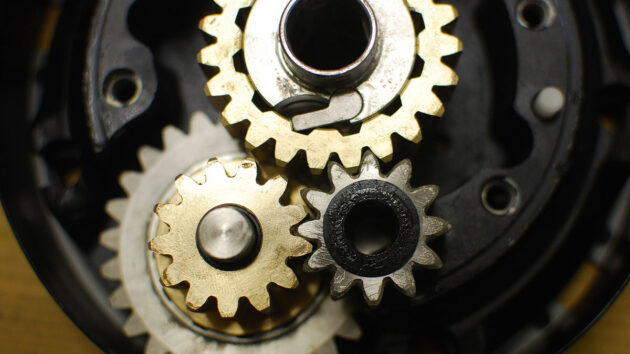 Gears of winches