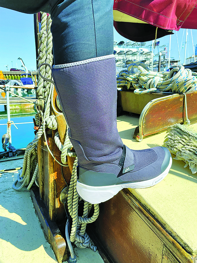 A sailing boot