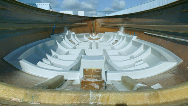 A hull of a boat