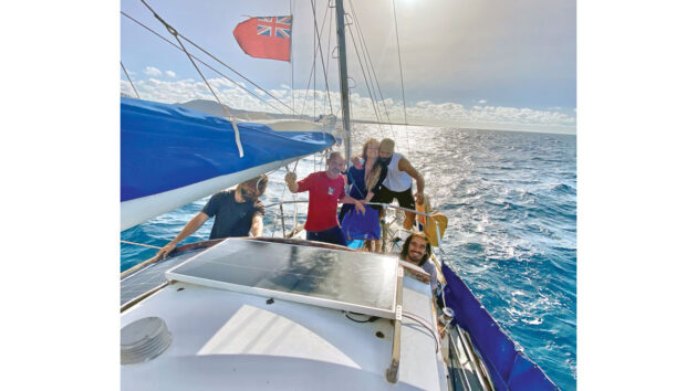 Happier times cruising Cape Verde. Credit: Alex Carter