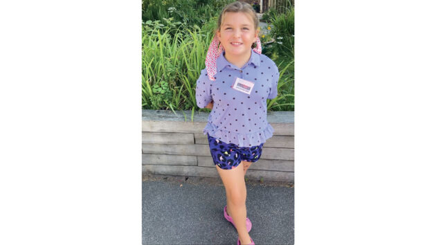 Neve was inspired to go to her school careers day as if she were a member of the Seafarer Beach Club team