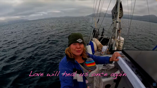 Melissa of Sailing Melody. Credit: www.youtube.com/@SailingMelody
