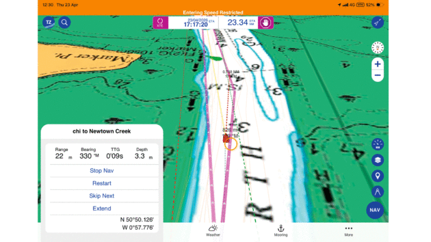 navigation app