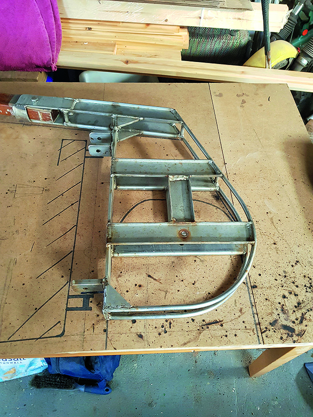 Rudder stock for a boat